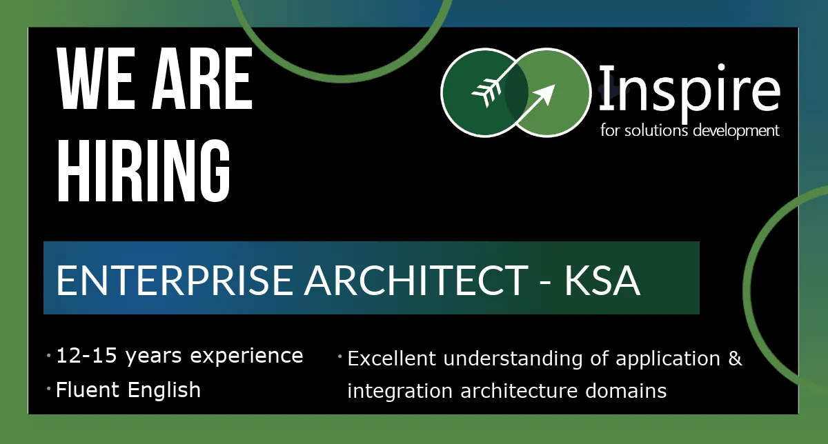 Enterprise Architect Vacancy in KSA